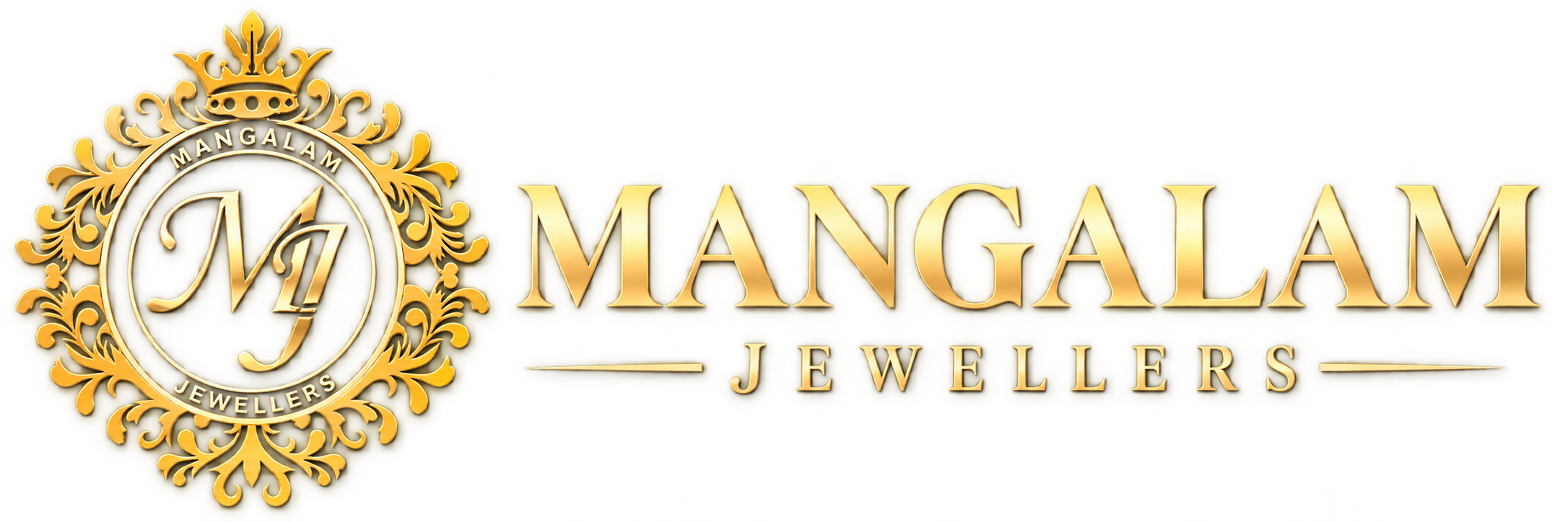 Mangalam Jewellers official logo Best Gold, Diamond and Silver Jewellers in Navi Mumbai